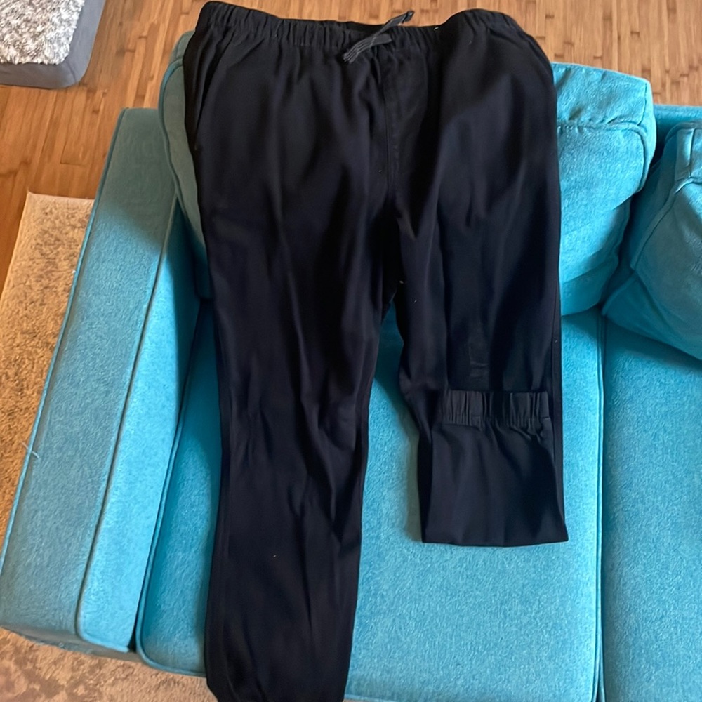 Black jogger pants